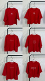 تیشرت باکسی قرمز